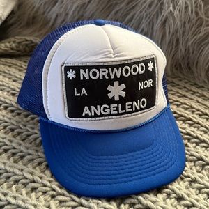 Norwood Los Angeles Baseball Cap Blue and White